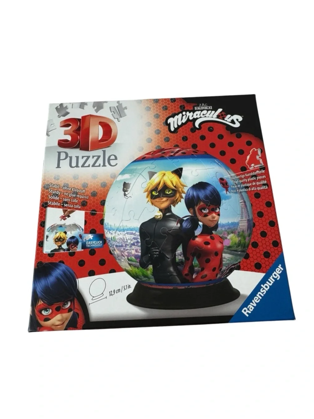 Ravensburger 111671 Miraculous 3D Puzzle 2020